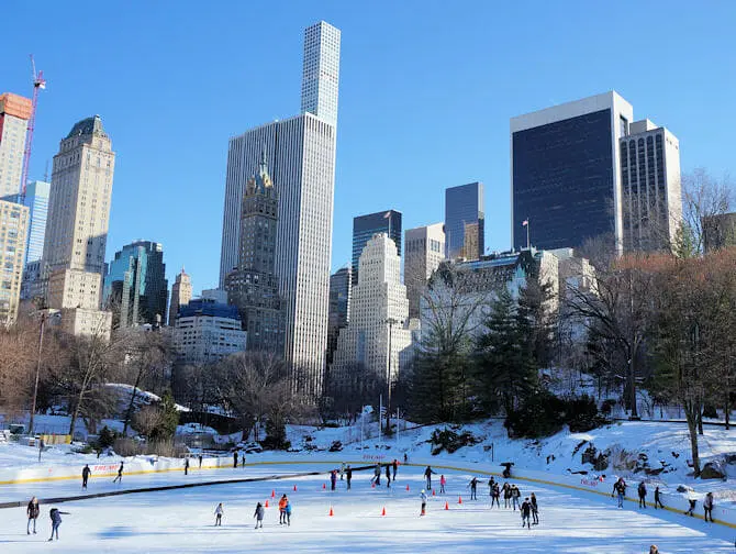 Patinar sobre hielo en Nueva York - Wollman Rink