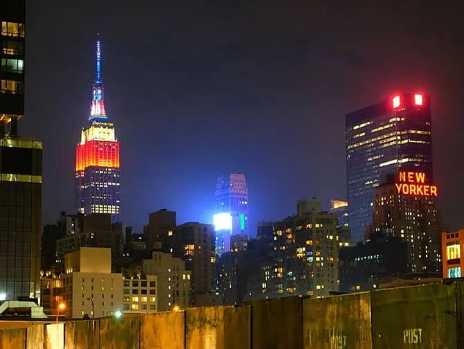 Qué ver y hacer en Midtown Manhattan - Empire State Building por la noche