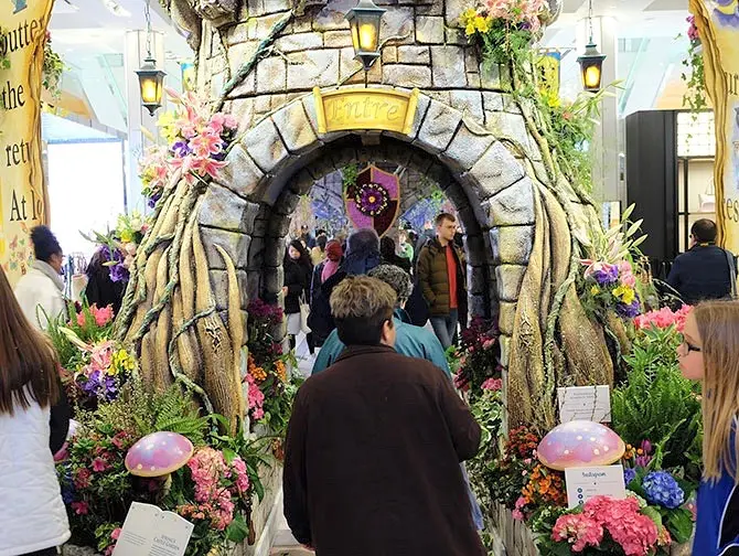 Macy’s en Nueva York - Decoraciones del Flower Show