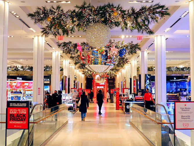 Macy’s en Nueva York - Decoraciones navideñas
