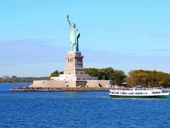 El ferry de Staten Island - La Estatua de la Libertad