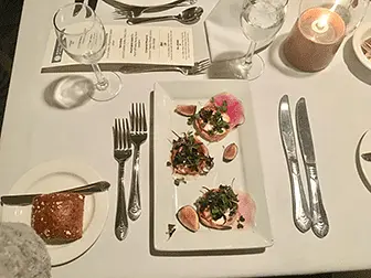 Cruceros con cena de Nochebuena en Nueva York - Cena