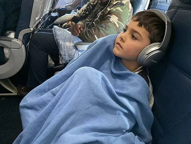 Volar con niños a Nueva York