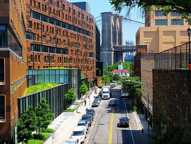 Brooklyn Bridge - Vista desde Squibb Bridge