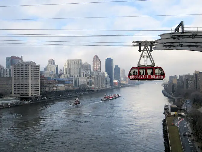 Roosevelt Island Tram en Nueva York - Upper East Side
