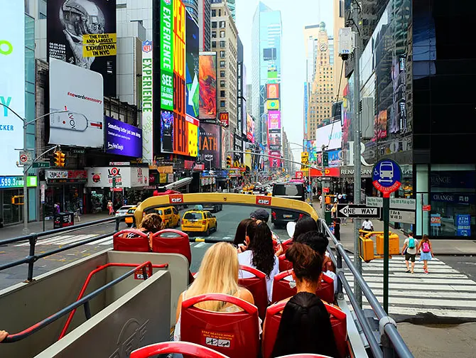 Big Bus en Nueva York - Vista