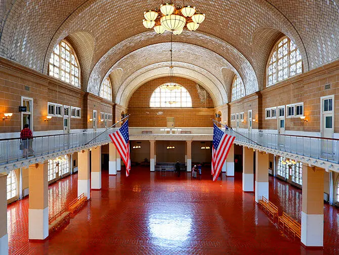 Ellis Island en Nueva York - Registro
