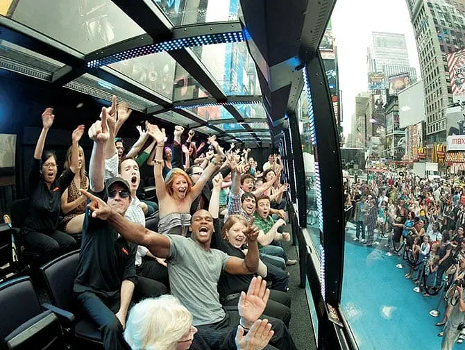 The Ride en Nueva York - The Wave