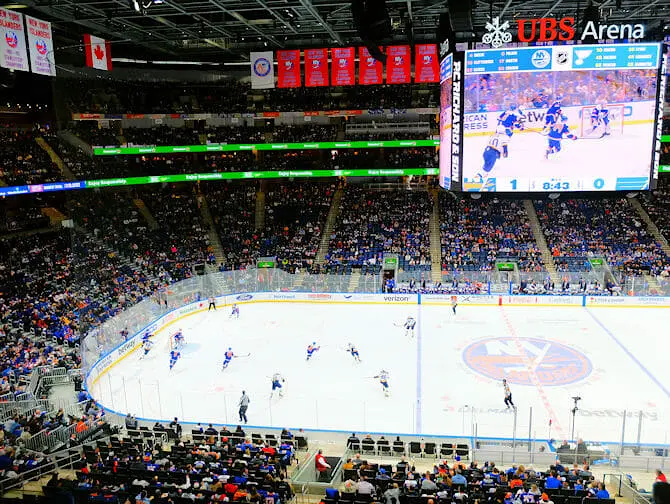Tickets para los New York Islanders - bandera estadounidense