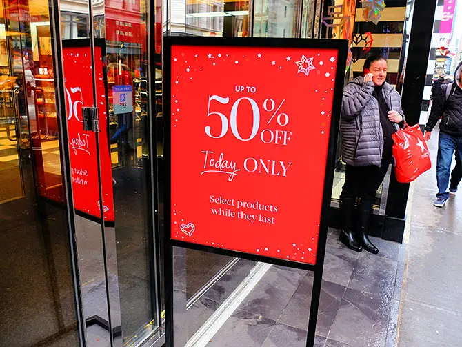 Black Friday en Nueva York - Cartel