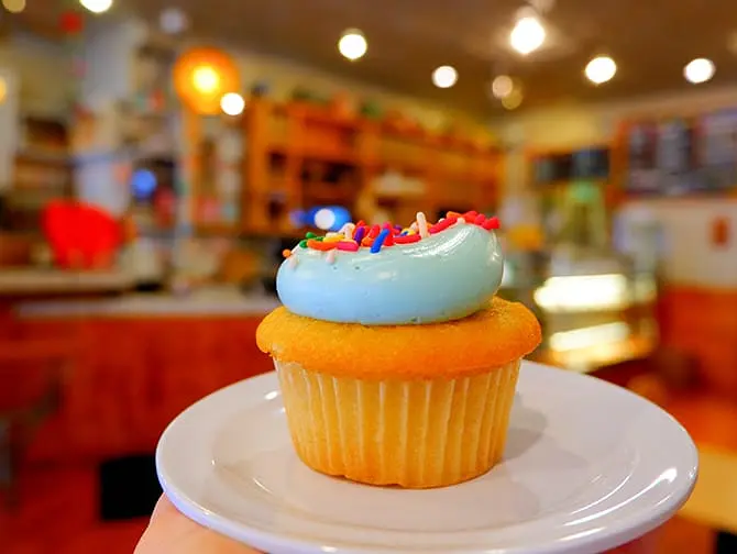 Los mejores cupcakes en Nueva York - Cupcake de Mollys Cupcakes