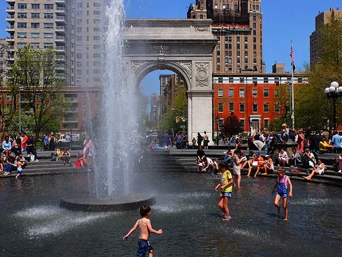 Parques en Nueva York - Washington Square Park