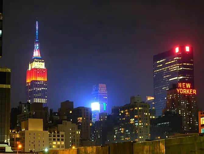 4 de Julio en Nueva York - Empire State Building