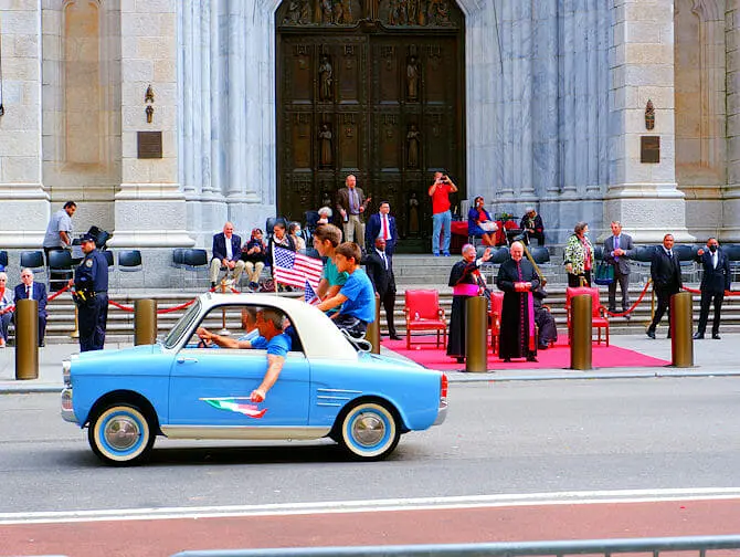 Columbus Day en Nueva Yor k- St. Patrick's Cathedral