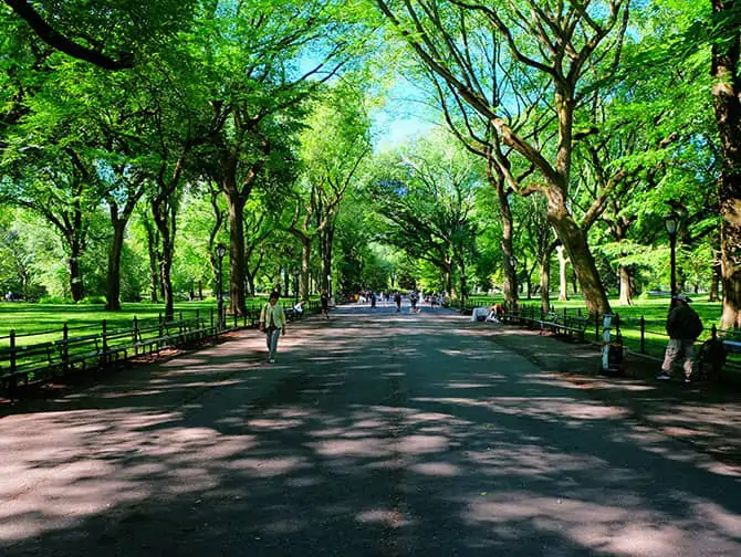 Labor Day en Nueva York - Caminando por Central Park