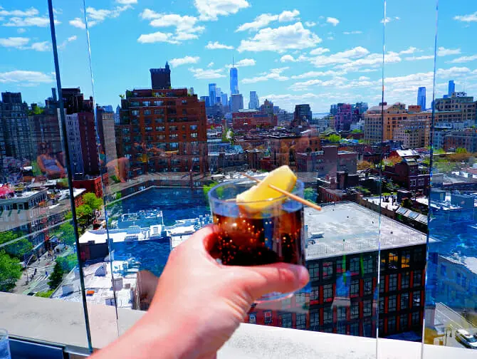 Los mejores rooftops de Nueva York - Vista desde el Gansevoort Hotel