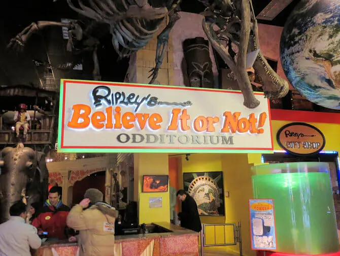 Ripley's Believe It or Not en Nueva York