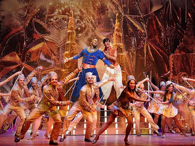 Tickets para Aladdin en Broadway - El Genio y Aladdin