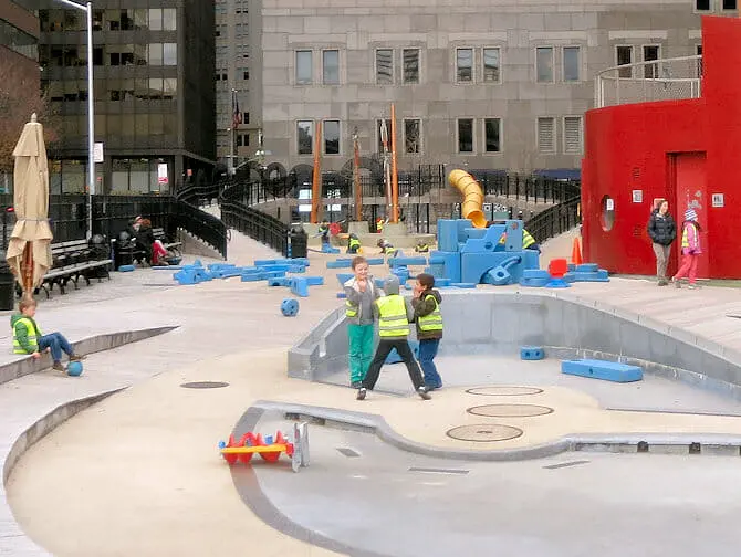 Parques infantiles en Nueva York- The South Street Seaport Playground