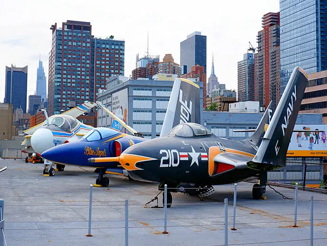 Intrepid Museum en Nueva York - La cubierta