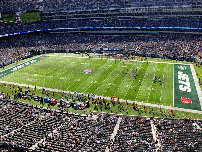 Tickets para los New York Jets - Partido de fútbol americano