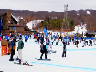 Esquiar o hacer snowboard en Nueva York - Hunter Mountain