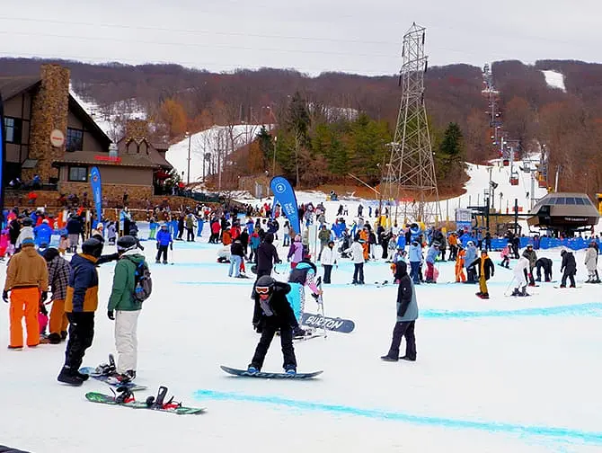 Esquiar o hacer snowboard en Nueva York - Mountain Creek
