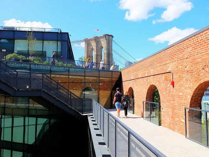 Brooklyn Bridge Park en Nueva York - Tejado Empire Stores