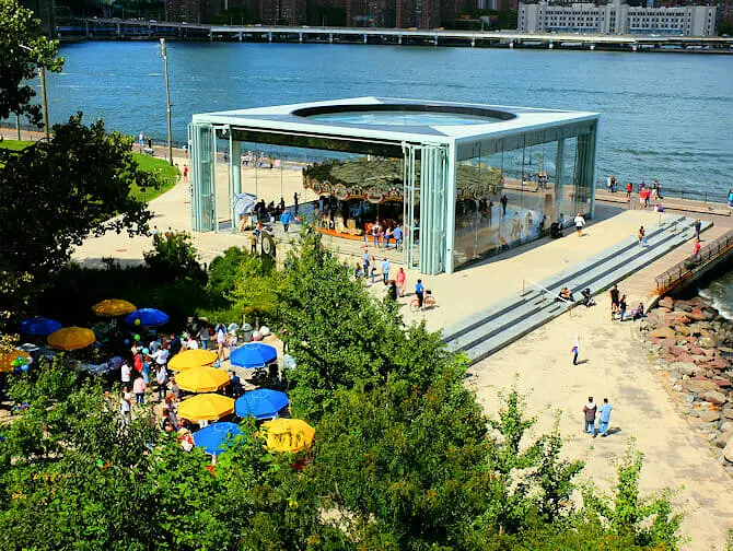 Brooklyn Bridge Park en Nueva York - Jane's Carousel