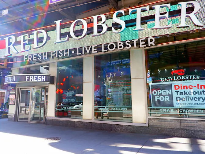 Comer con ninos NYC - Red Lobster