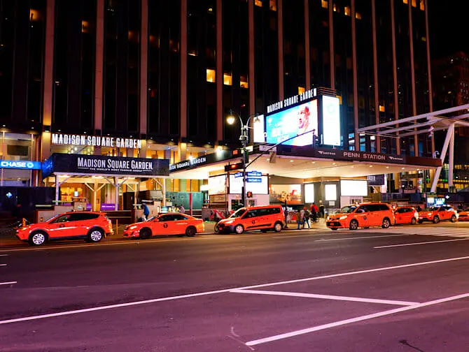 Madison Square Garden en Nueva York- Billboard