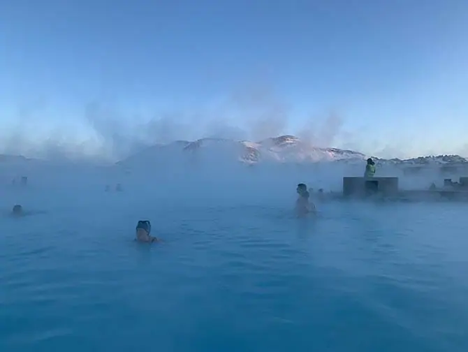Escala en Islandia - El Lago Azul