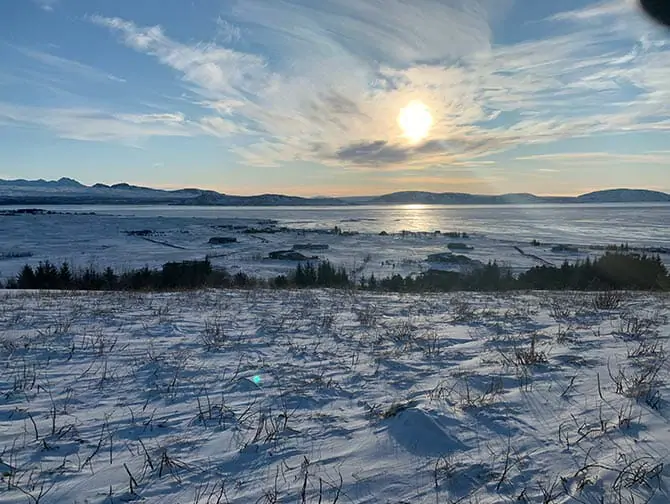 Escala en Islandia de camino a Nueva York