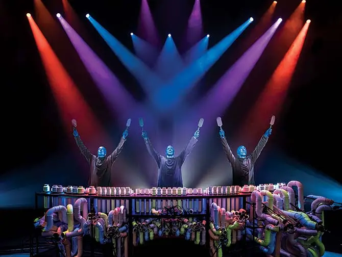 Tickets para Blue Man Group en Nueva York - Percusión