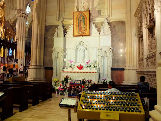 St. Patrick’s Cathedral en Nueva York - Altar