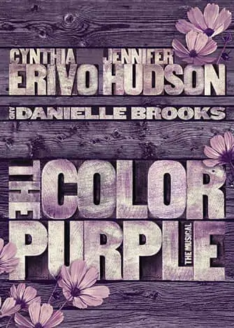 The Color Purple en Broadway - Poster