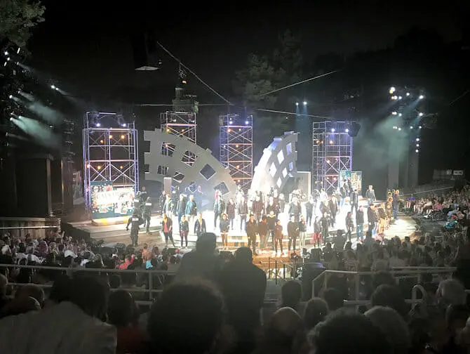 Shakespeare in the Park en Nueva York - Final del espectáculo