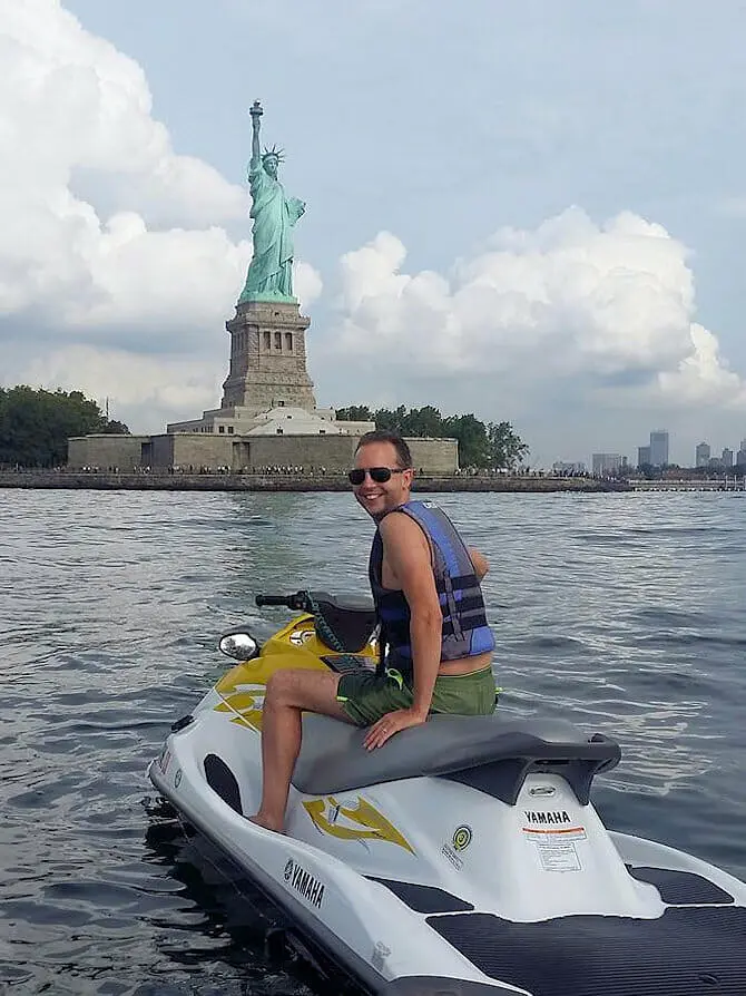 Nadar en Nueva York - Jet ski