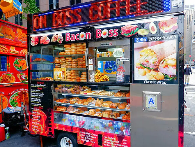 Comida callejera en Nueva York - waffel