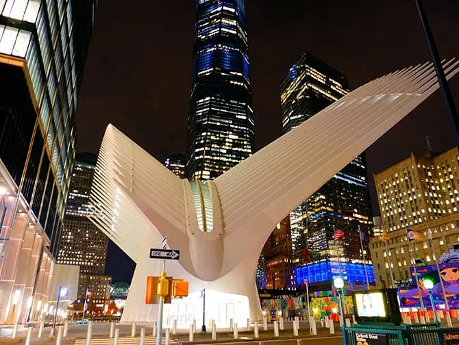 Centro comercial Westfield World Trade Center en Nueva York - Oculus