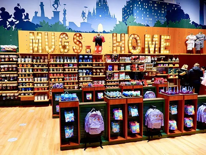 Disney Store en Times Square - Tazas