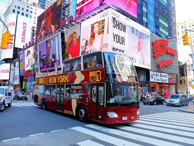 Diferencias entre el New York Explorer Pass y el New York Pass - bus hop on hop off