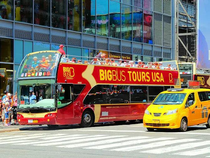 New York Sightseeing Flex Pass Hop on Hop off bus