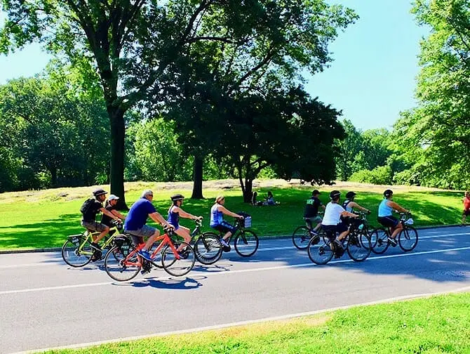 Ecoturismo en Nueva York - Bicicleta en Central Park
