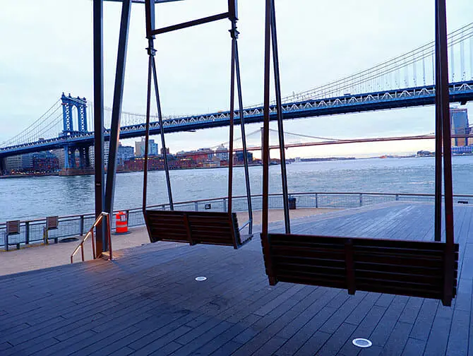 Manhattan Bridge en Nueva York - Vistas
