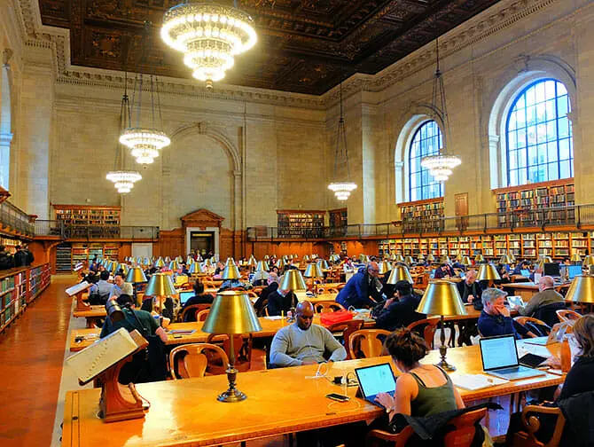 Localizaciones de películas en Nueva York - New York Public Library