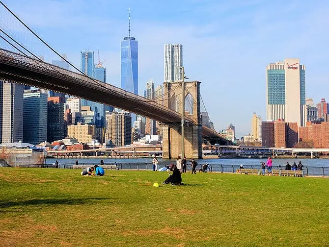 Localizaciones de películas en Nueva York - Sex and the City Brooklyn Bridge