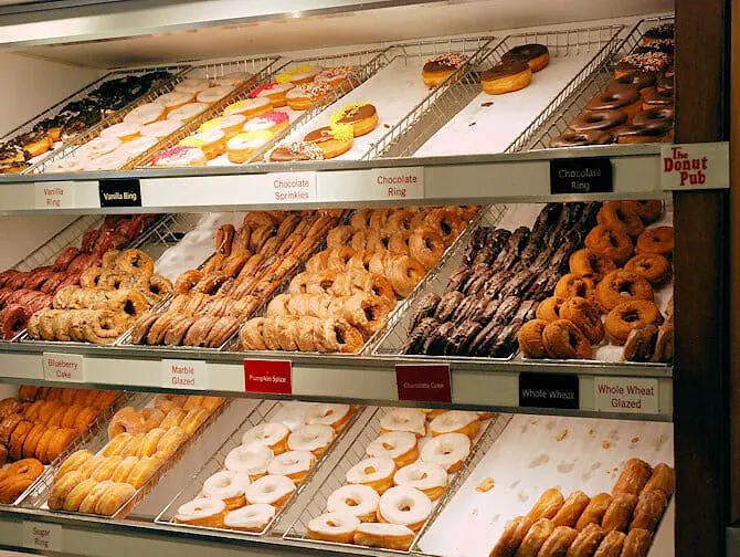 Los mejores donuts de Nueva York - Doughnuts at The Donut Pub