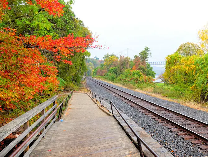 Metro North Railroad en el norte del Estado de Nueva York