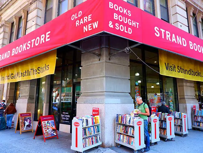 The Strand Bookstore en Nueva York